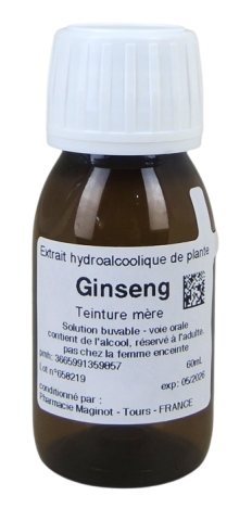 Ginseng - Teinture mere homeopathique