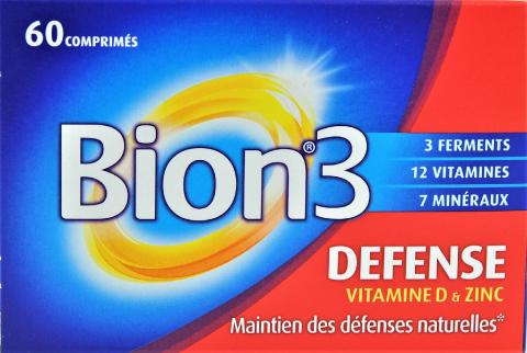 Bion 3 défense adulte – 60 comprimés