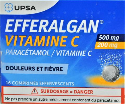 Efferalgan vitamine C – 16 comprimés effervescents