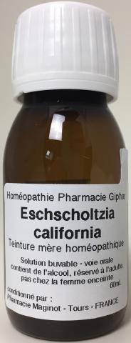Eschscholtzia california - Teinture mere homeopathique (Escholtzia)