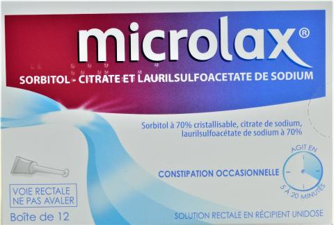 Microlax gel rectal 5ml – 12 canules