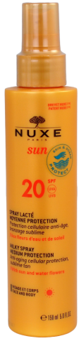 Nuxe Sun Visage Et Corps SPF 20 Spray - 150ml