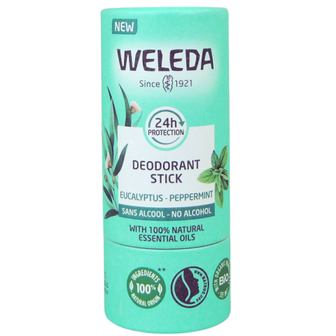 Weleda Déodorant Stick Eucalyptus Peppermint - 50g