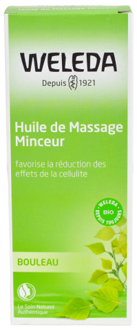 Weleda Huile De Massage Minceur Bouleau - 100ml
