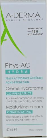 A-derma – Crème Physac Hydra 40 ml