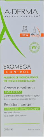 A-derma – Exomega control crème 200ml
