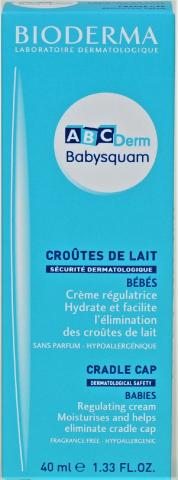 Abcderm babysquam crème tube 40ml