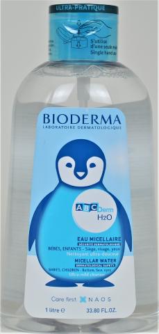 Abcderm h2o solution micellaire pompe 1l