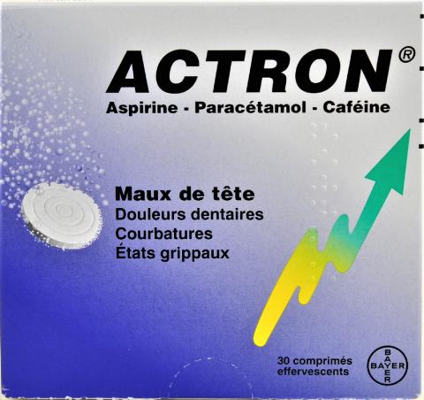 Actron – 30 comprimés effervescents