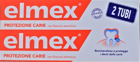 ELMEX DENTIFRICE PROTECTION CARIES PACK 2 X 75ML
