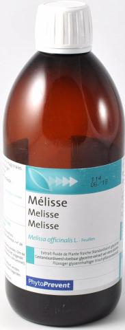 EPS Melisse - macerat glycerine de plante fraiche - 60 mL