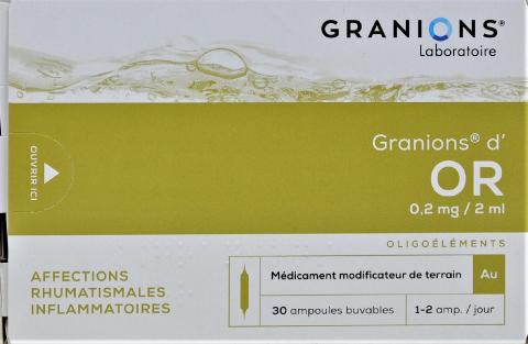 GRANIONS OR AMPOULES BUVALES 2ML 30