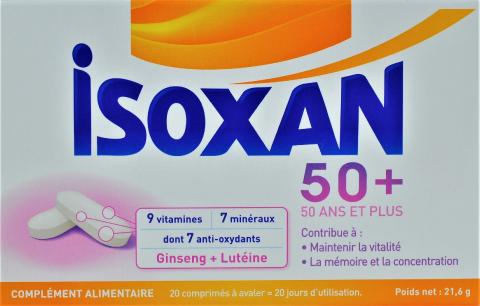 Isoxan 50+ - 20 comprimés