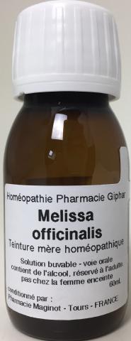 Melissa officinalis - Teinture mere homeopathique