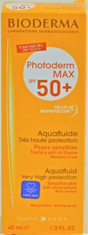 Photoderm max aquafluid spf50 40ml