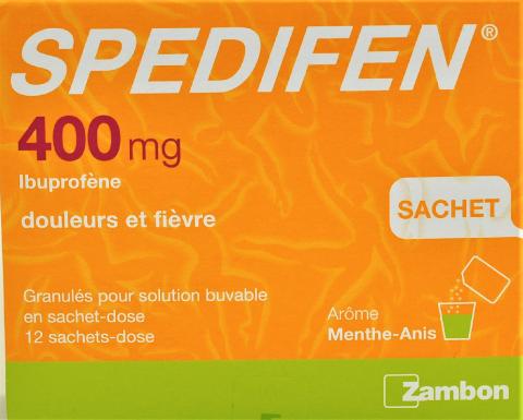 Spedifen 400mg granulés – 12 sachets doses