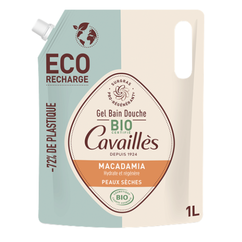 Cavaillès - Eco-Recharge Gel Bain Douche Macadamia 1L