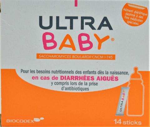 Ultra baby poudre - 14 sticks